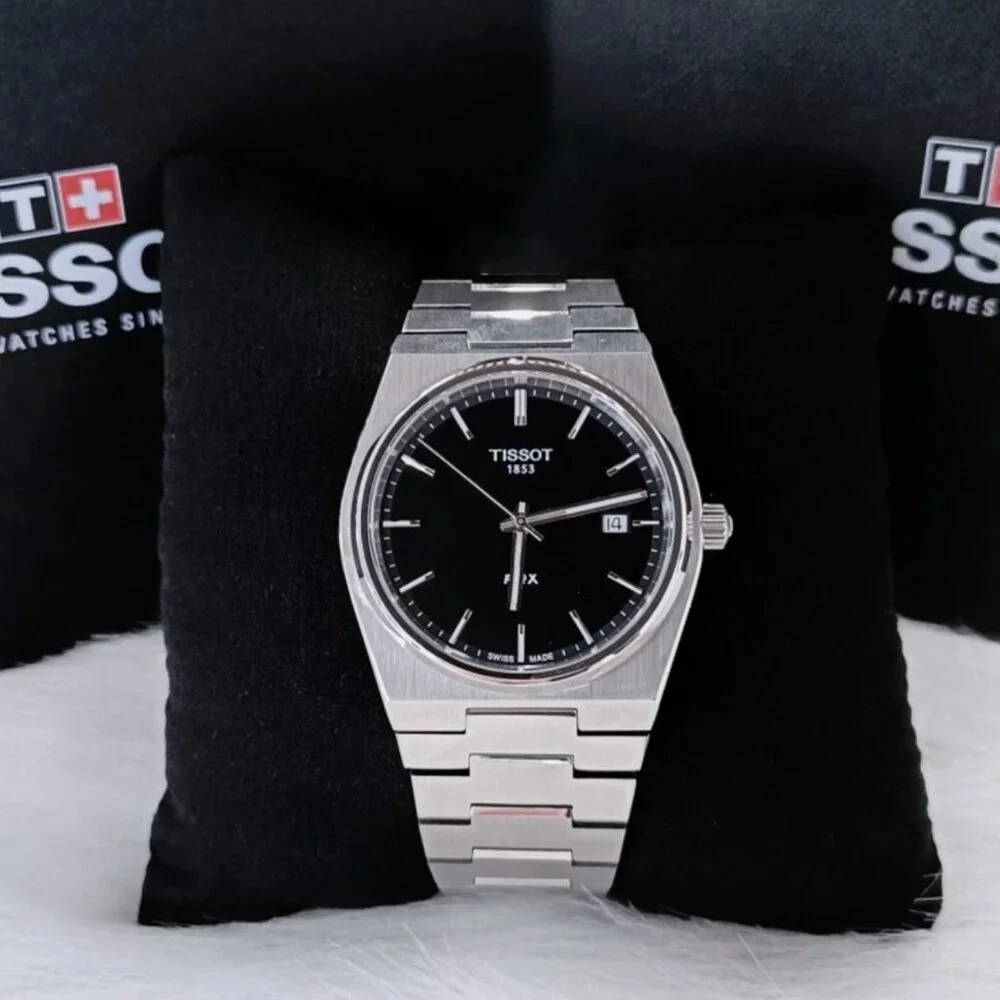 Men Tissot 40mm Classic PRX Black  Watch